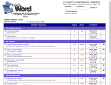 Tablet Screenshot of ecclesia.org