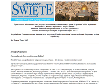 Tablet Screenshot of ms.ecclesia.org.pl