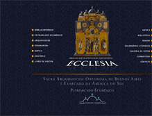 Tablet Screenshot of ecclesia.com.br